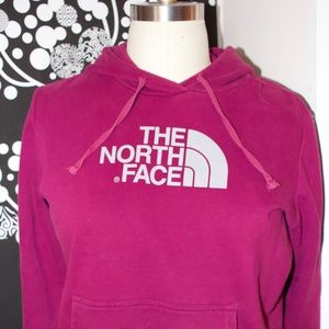 Magenta Northface hoodie